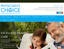 Tablet Screenshot of hearinganddizziness.com